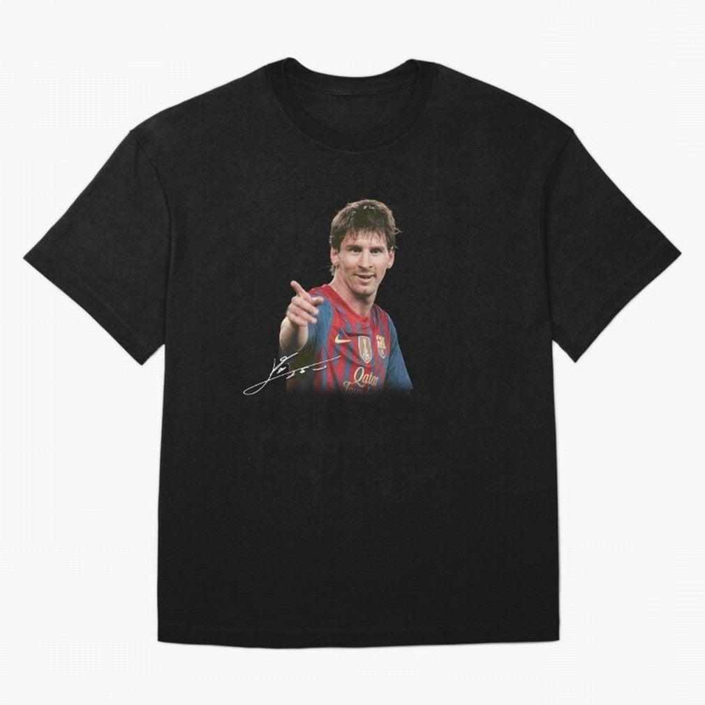 Messi T-Shirt ¡ª ¡°Young Messi¡± Graphic Tee Classic T-Shirt Celebrate the FIFA World Cup 2026 Journey through Messi, CR7 and Mbappe Highlights, Germany Pride, Supporter Pride, Iconic Celebrations, Legendary Names and Global Match Day Energy;