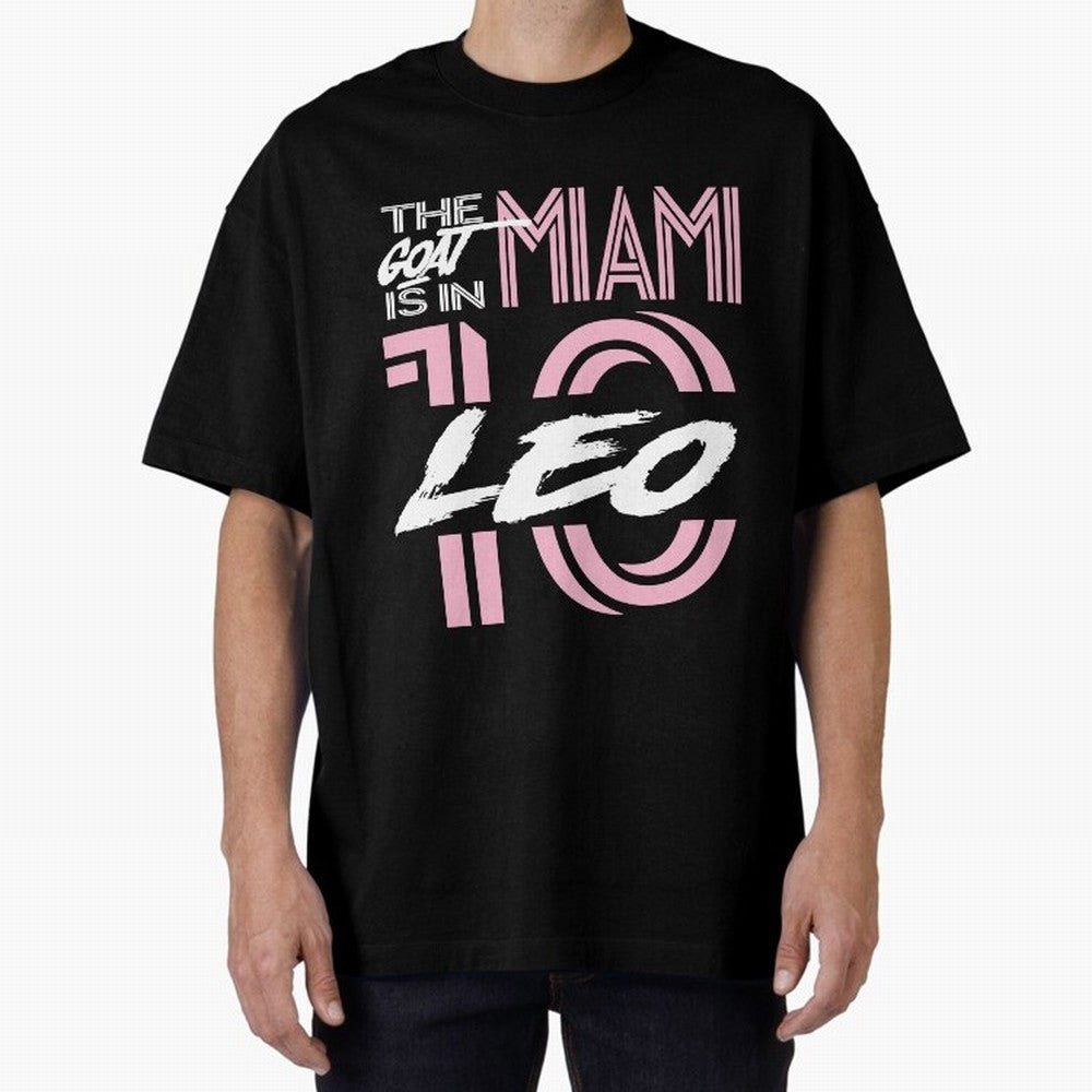 Leo the Goat Is In Miami Classic T-Shirt Fuel the Hype around FIFA World Cup 2026 Connected to Neymar, Argentina and Brazil Energy, Tournament Hype, Historic Matchups, Family Viewing Parties and Global Sports Pride; Made for Die Hard Supporters,