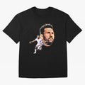 Lionel messi Retro Style Tee Bootleg big face vintage argentina Football Legend Classic T-Shirt Show Passion for the Stars of FIFA World Cup 2026 Group Stage Spirit, with Argentina, France and Brazil, Haaland and Mbappe, Global Supporter Spirit,