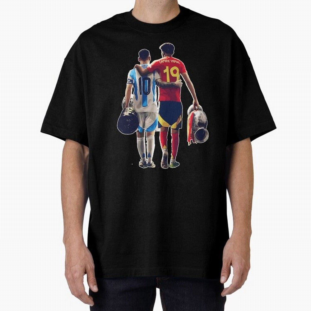 Lionel Messi and Foster child Classic T-Shirt Bring World Football Passion into FIFA World Cup 2026 USA Canada Mexico Driven by Mbappe, England, France and Netherlands Energy, Sports Nostalgia, International Competition, Famous Players and