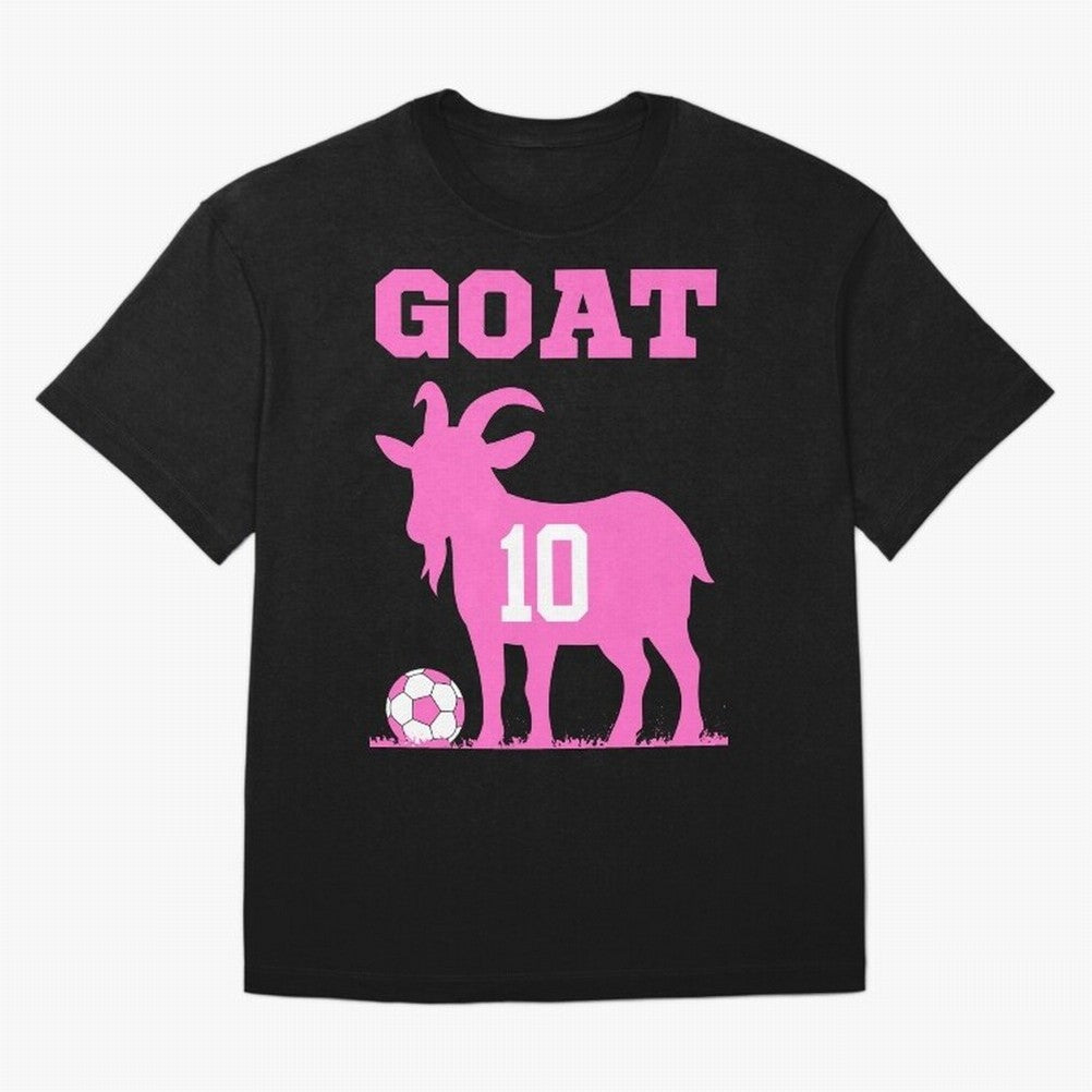 The Goat 10 Miami Champions Classic T-Shirt Show Up for the Glory of the FIFA World Cup 2026 Journey through Haaland Highlights, Spain Pride, Goal Celebration Energy, Supporter Heritage, Football Icons and Worldwide Tournament Joy; Great for Watch