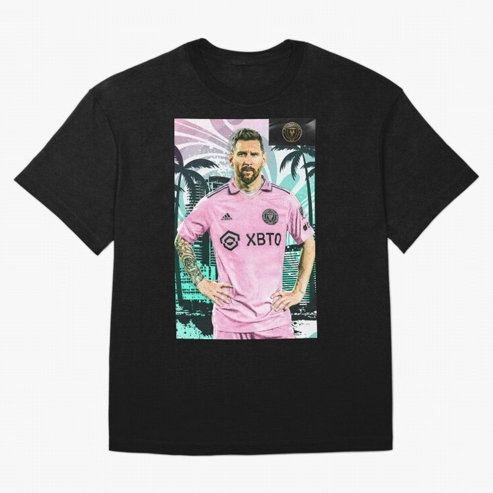 Messi Intermiami FC Classic T-Shirt Step into FIFA World Cup 2026 USA Canada Mexico for Fans of Messi and Cristiano Ronaldo and Argentina, France and Brazil, Bringing Vintage Soccer Flavor, Modern Football Stars, National Flags and Final Night