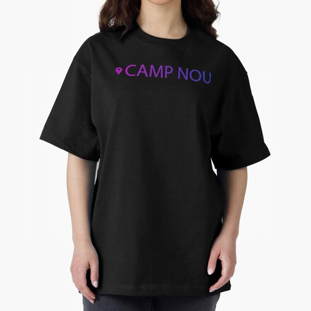 Camp Nou Barcelona Stadium Location Print Classic T-Shirt Bring Stadium Energy to FIFA World Cup 2026 Group Stage Connected to Messi, CR7 and Mbappe, Argentina, France and Brazil Energy, Champion Mindset, Group Stage Buzz, Knockout Tension and