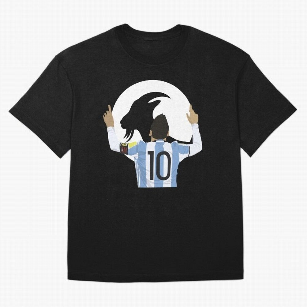 Lionel Messi Goat Oversized T-Shirt Bring Match Day Fire to Global Football Passion for FIFA World Cup 2026 USA Canada Mexico, Connected to Neymar, Haaland and Cristiano Ronaldo, Spain, Football History, Final Match Energy, Crowd Noise and Once in