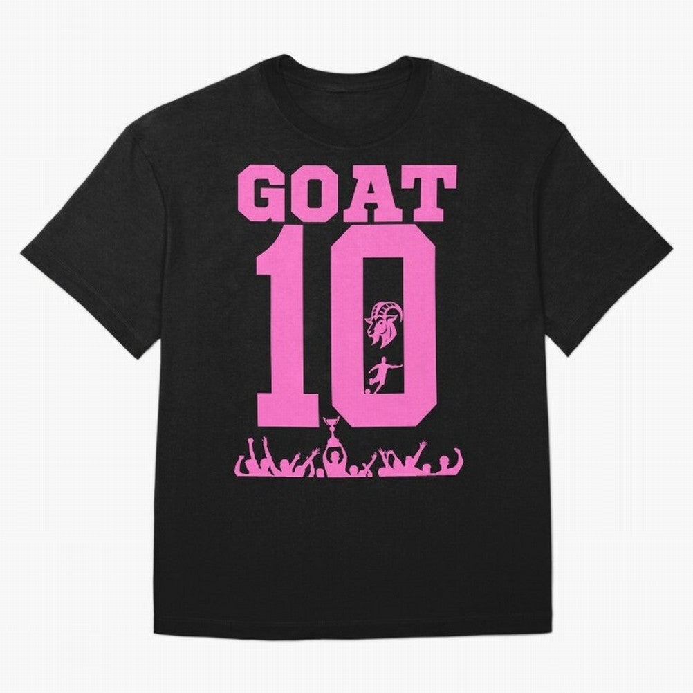 Miami Champions The Goat 10 Classic T-Shirt Follow Every Goal of FIFA World Cup 2026 Group Stage for Fans of Neymar and Brazil, Portugal and Argentina, Bringing Championship Spirit, Famous Goals, Roaring Crowds and International Football Unity;