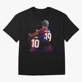 Lionel Messi and Foster child Classic T-Shirt Celebrate Classic Football Spirit in FIFA World Cup 2026 Group Stage Spirit, Filled with Portugal, Messi, CR7 and Mbappe, Fan Favorite Moments, National Team Passion, Big Match Drama and Soccer History;
