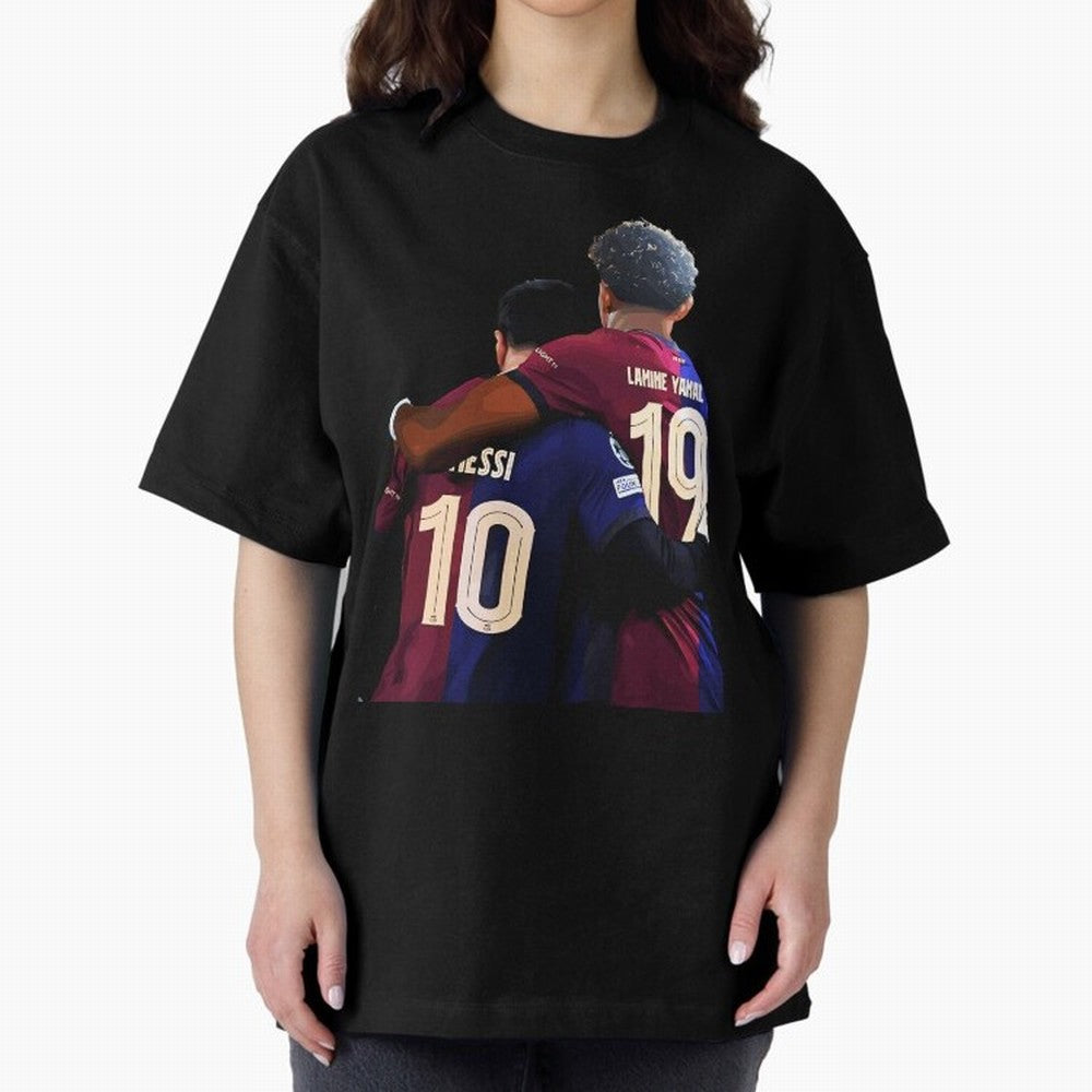 Lionel Messi and Foster child Classic T-Shirt Celebrate Classic Football Spirit in FIFA World Cup 2026 Group Stage Spirit, Filled with Portugal, Messi, CR7 and Mbappe, Fan Favorite Moments, National Team Passion, Big Match Drama and Soccer History;
