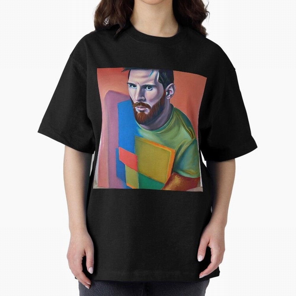 Lionel Oversized T-Shirt Wear the Spirit of FIFA World Cup 2026 Group Stage Built around CR7, Argentina, France and Brazil Energy, Championship Spirit, Famous Goals, Roaring Crowds and International Football Unity; Made for Die Hard Supporters,