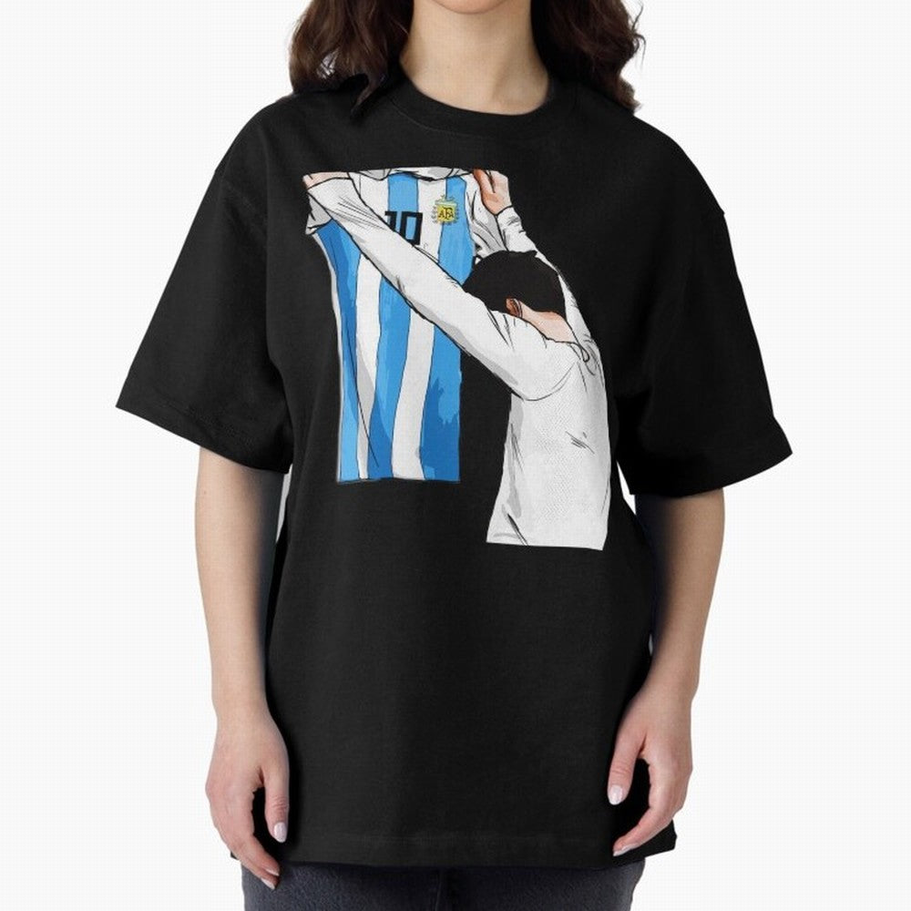 Argentina World Champs Messi Number Classic T-Shirt Make Your Look Match the FIFA World Cup 2026 Journey through CR7 Highlights, Brazil Pride, Champion Mindset, Group Stage Buzz, Knockout Tension and Passionate Fan Culture; Ideal for Fans Who