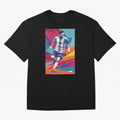 Messi in action Graphic poster design Classic T-Shirt Honor the FIFA World Cup 2026 Journey through Haaland Highlights, England, France and Netherlands Pride, Football Passion, Legendary Performances, Festival Vibes and Supporter Community; Ideal