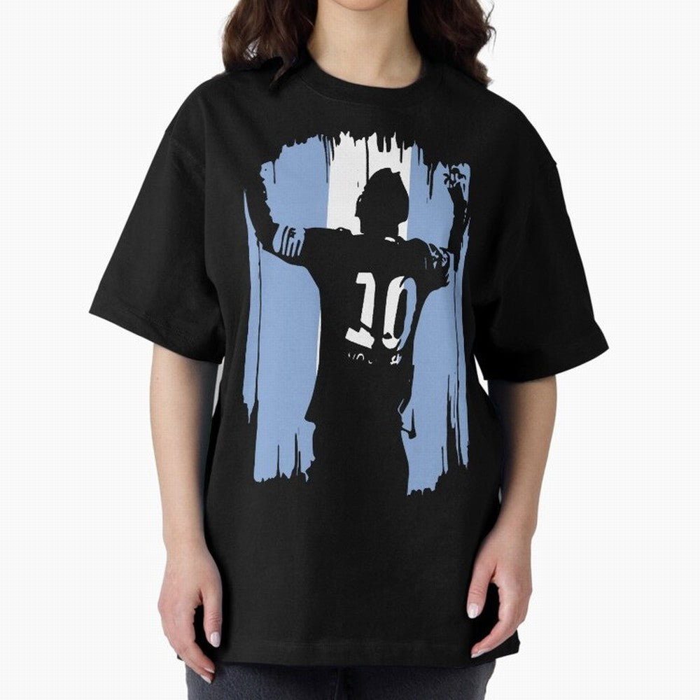 Argentina World Champs Messi Number Classic T-Shirt Stand with Match Day Hype around FIFA World Cup 2026, Messi, CR7 and Mbappe, Brazil, Portugal and Argentina, Match Day Excitement, Supporter Culture, Golden Goals and Global Football Passion;