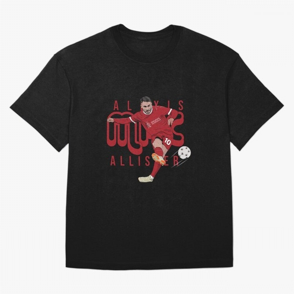 Alexis Mac Allister Liverpool Classic T-Shirt Follow FIFA World Cup 2026 Group Stage with Mbappe and Neymar, France Energy, Stadium Memories, Football Loyalty, International Chants and Championship Tradition; Perfect for People Who Love Argentina,