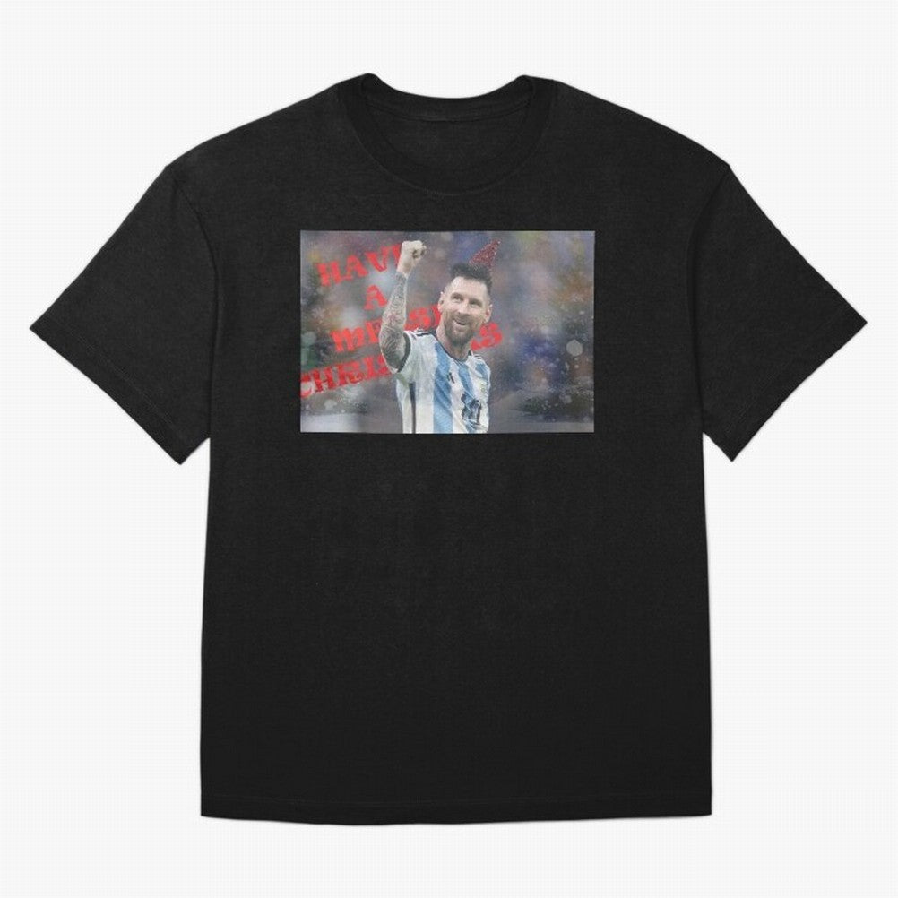 Have a Messi Christmas Classic T-Shirt Represent Fans Who Live for FIFA World Cup 2026 for Fans of Haaland and Mbappe and Germany, Bringing Retro Football Energy, Iconic Rivalries, Trophy Chase Drama and Stadium Atmosphere; Perfect for Supporters