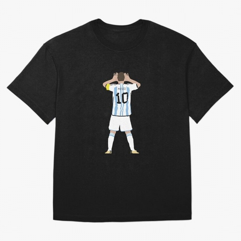 Messi minimalist design Classic T-Shirt Feel International Energy from Global Football Passion for FIFA World Cup 2026 USA Canada Mexico, Made for Messi, Neymar and Mbappe, Argentina, Goal Celebration Energy, Supporter Heritage, Football Icons and
