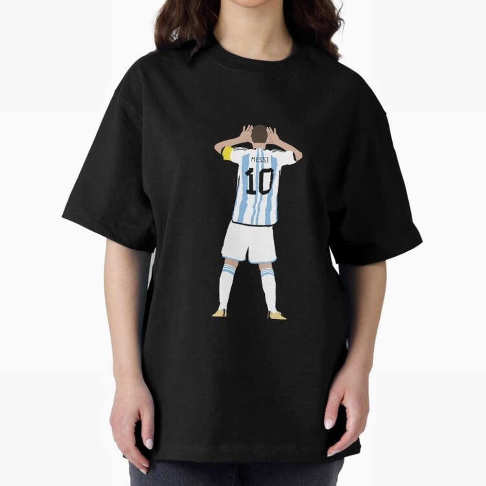 Messi minimalist design Classic T-Shirt Feel International Energy from Global Football Passion for FIFA World Cup 2026 USA Canada Mexico, Made for Messi, Neymar and Mbappe, Argentina, Goal Celebration Energy, Supporter Heritage, Football Icons and