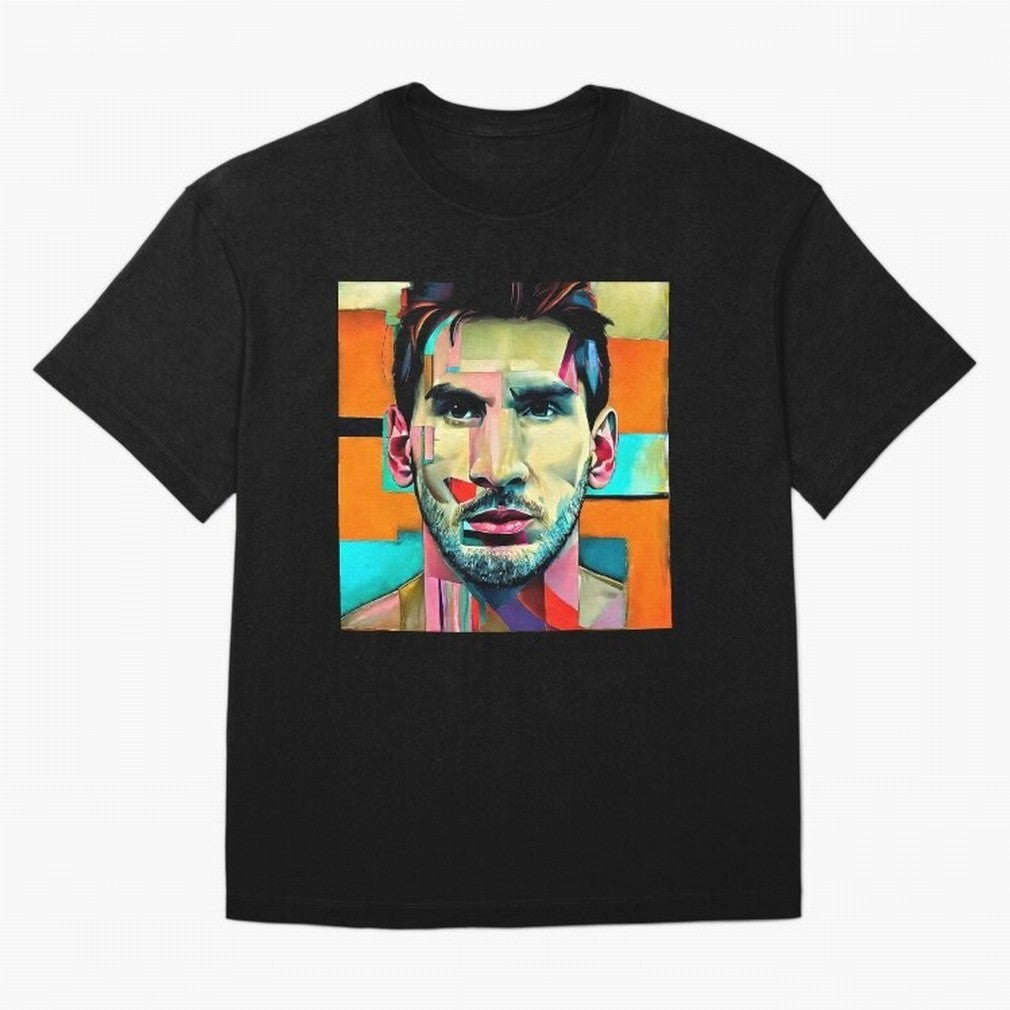 Messi on modern art Classic T-Shirt Carry the Colors and Pride of Match Day Hype around FIFA World Cup 2026, Messi, CR7 and Mbappe, France, Stadium Memories, Football Loyalty, International Chants and Championship Tradition; Great for Supporters