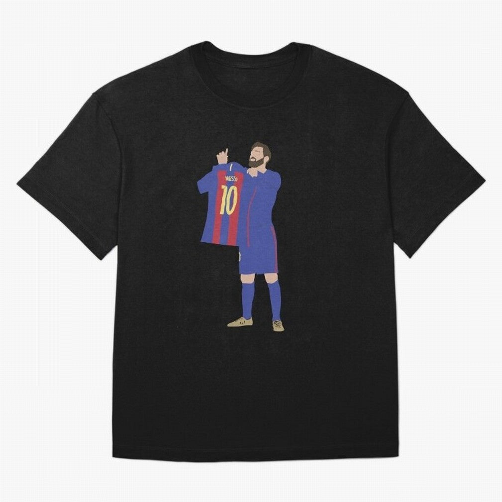 Messi minimalist design Oversized T-Shirt Turn Up for Match Day Hype around FIFA World Cup 2026 USA Canada Mexico, CR7, England, France and Netherlands, Game Day Rituals, Football Legends, Country Pride and the Road to the Final; Made for Die Hard