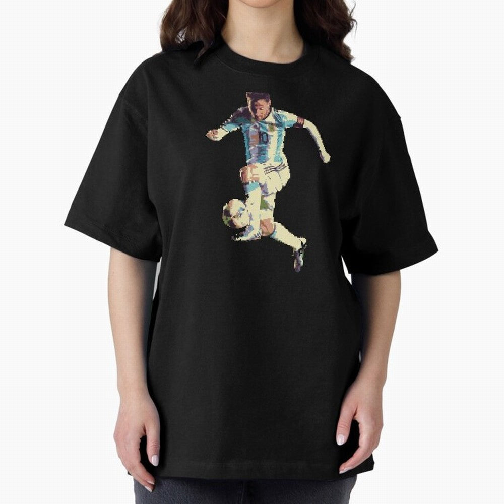 Lionel Messi Oversized T-Shirt Get Ready for the FIFA World Cup 2026 Journey through Mbappe and Neymar Highlights, Brazil, Portugal and Argentina Pride, Football History, Final Match Energy, Crowd Noise and Once in a Lifetime Moments; Perfect for