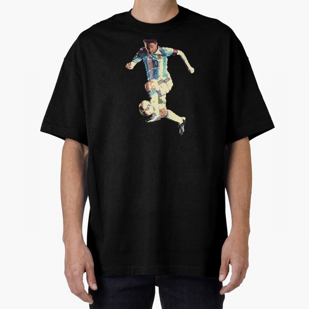 Lionel Messi Oversized T-Shirt Get Ready for the FIFA World Cup 2026 Journey through Mbappe and Neymar Highlights, Brazil, Portugal and Argentina Pride, Football History, Final Match Energy, Crowd Noise and Once in a Lifetime Moments; Perfect for