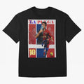 Lionel Messi 2009 UCL Barcelona Poster Oversized T-Shirt Treasure FIFA World Cup 2026 Group Stage Capturing Mbappe and Neymar, Argentina and Brazil Energy, Fan Favorite Moments, National Team Passion, Big Match Drama and Soccer History; Ideal for