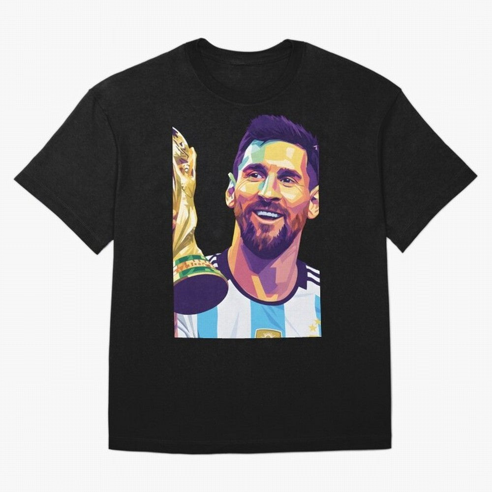 Messi wpap pop art Classic T-Shirt Bring Bold Fan Energy to FIFA World Cup 2026 Group Stage Spirit, Centered on Argentina, France and Brazil, Messi and Cristiano Ronaldo, Vintage Soccer Flavor, Modern Football Stars, National Flags and Final Night