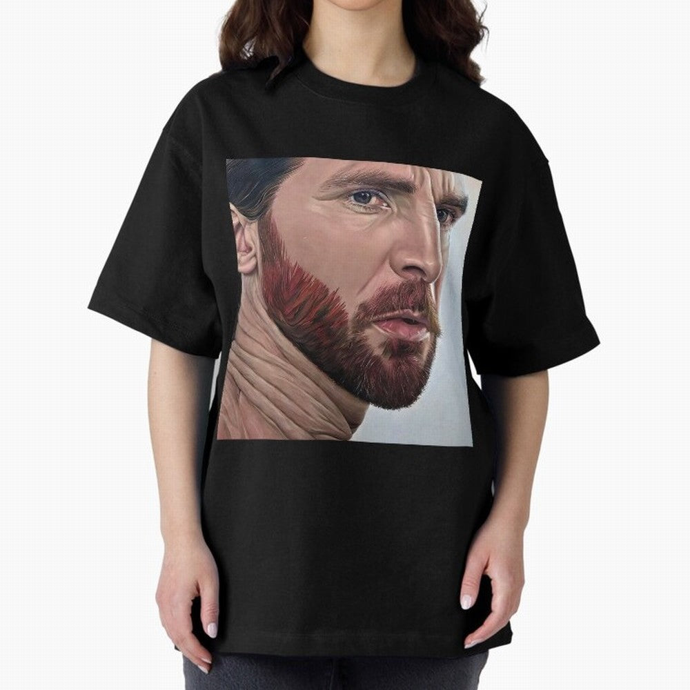 Take a look on Messi Oversized T-Shirt Show Support during FIFA World Cup 2026 Driven by Mbappe, England and Germany Energy, Game Day Rituals, Football Legends, Country Pride and the Road to the Final; Made for Die Hard Supporters, Soccer Lovers,