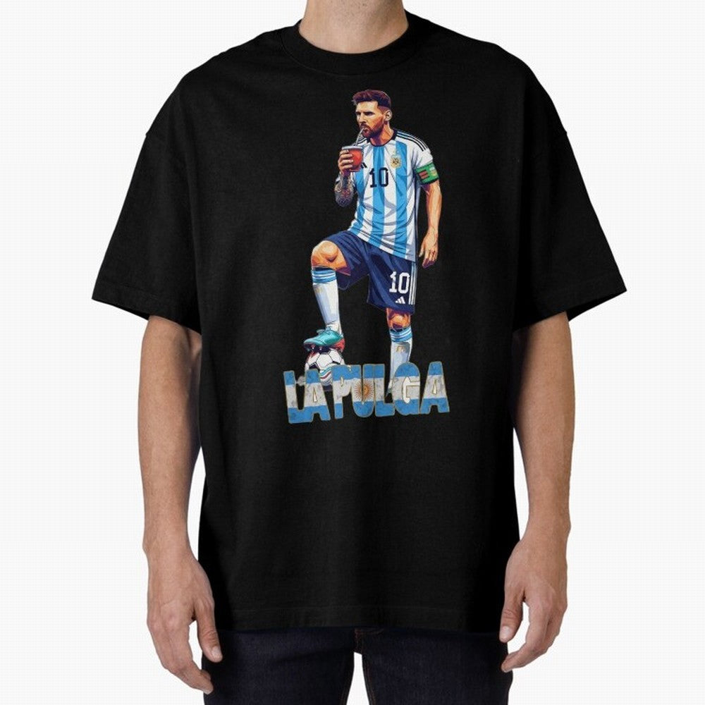 MiaMessi Premium Classic T-Shirt Stand Proud for Match Day Hype around FIFA World Cup 2026, CR7 and Messi, Portugal, Vintage Soccer Flavor, Modern Football Stars, National Flags and Final Night Emotion; Ideal for Passionate Fans Who Love Underdog