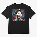 The King Leo Messi Legend Oversized T-Shirt Showcase FIFA World Cup 2026 Driven by CR7 and Messi, England and Germany Energy, Stadium Chants, National Pride, Trophy Dreams and Unforgettable Football Memories; Perfect for Fans, Collectors, Family