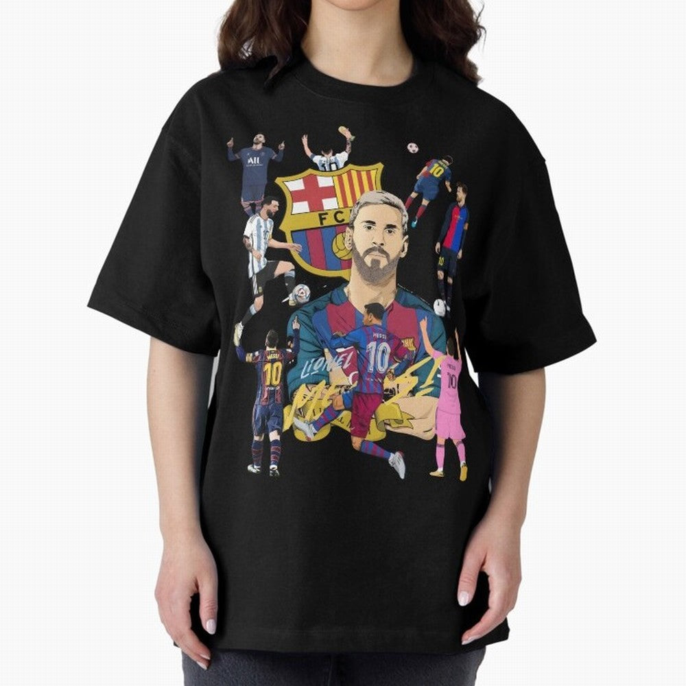 MiaMessi Premium Oversized T-Shirt Create FIFA World Cup 2026 Group Stage for Fans of Messi, CR7 and Mbappe and Netherlands, Bringing Classic Soccer Heritage, Championship Pressure, Fan Loyalty and International Pride; Created for Match Day