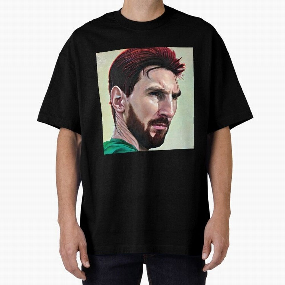 Painterly Messi Classic T-Shirt Carry Global Football Passion for FIFA World Cup 2026 USA Canada Mexico, Made for Haaland and Mbappe, Brazil, Portugal and Argentina, Soccer Culture, Superstar Moments, National Team Dreams and Competitive Fire;