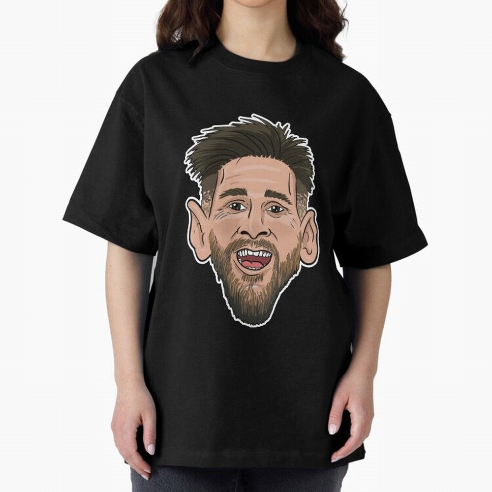 messi toon face argentina Classic T-Shirt Fuel Your Fan Pride for Match Day Hype around FIFA World Cup 2026, CR7 and Messi, Spain, Football History, Final Match Energy, Crowd Noise and Once in a Lifetime Moments; Made for Collectors Who Enjoy