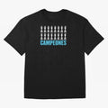 Campeones! Classic T-Shirt Honor the Football Icons of FIFA World Cup 2026 Group Stage Spirit, Featuring Portugal, Spain and Germany, Cristiano Ronaldo, Sports Nostalgia, International Competition, Famous Players and Unforgettable Victories; Ideal