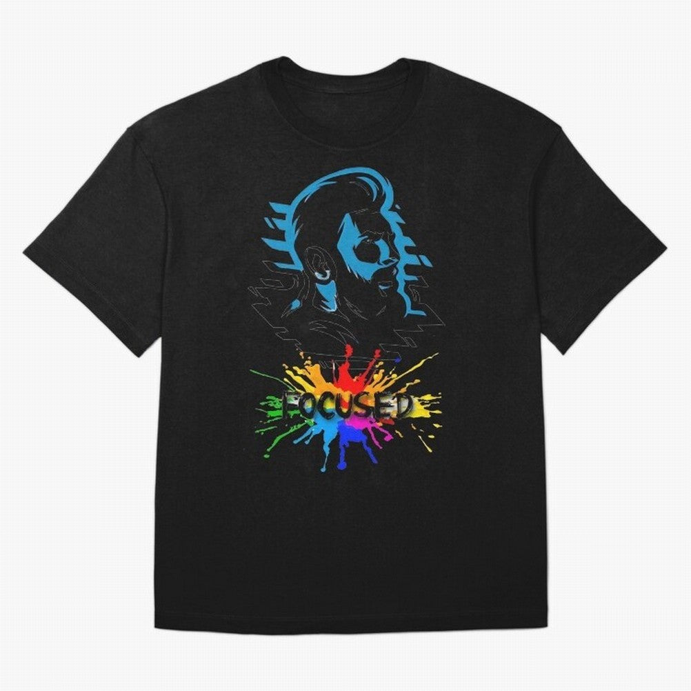 Lionel Messi Focused Classic T-Shirt Make Your Look Match Match Day Hype around FIFA World Cup 2026, Mbappe, Portugal, Spain and Germany, Fan Favorite Moments, National Team Passion, Big Match Drama and Soccer History; Made for Die Hard Supporters,