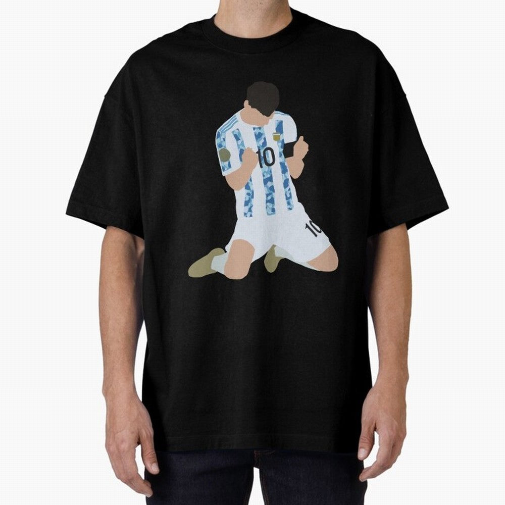 Messi Celebrates Argentina Victory Classic T-Shirt Fuel the Hype around FIFA World Cup 2026 Celebrating Haaland and Mbappe, Spain Energy, Football Festival Excitement, Trophy Ambitions, Country Rivalries and Star Player Buzz; Perfect for People Who