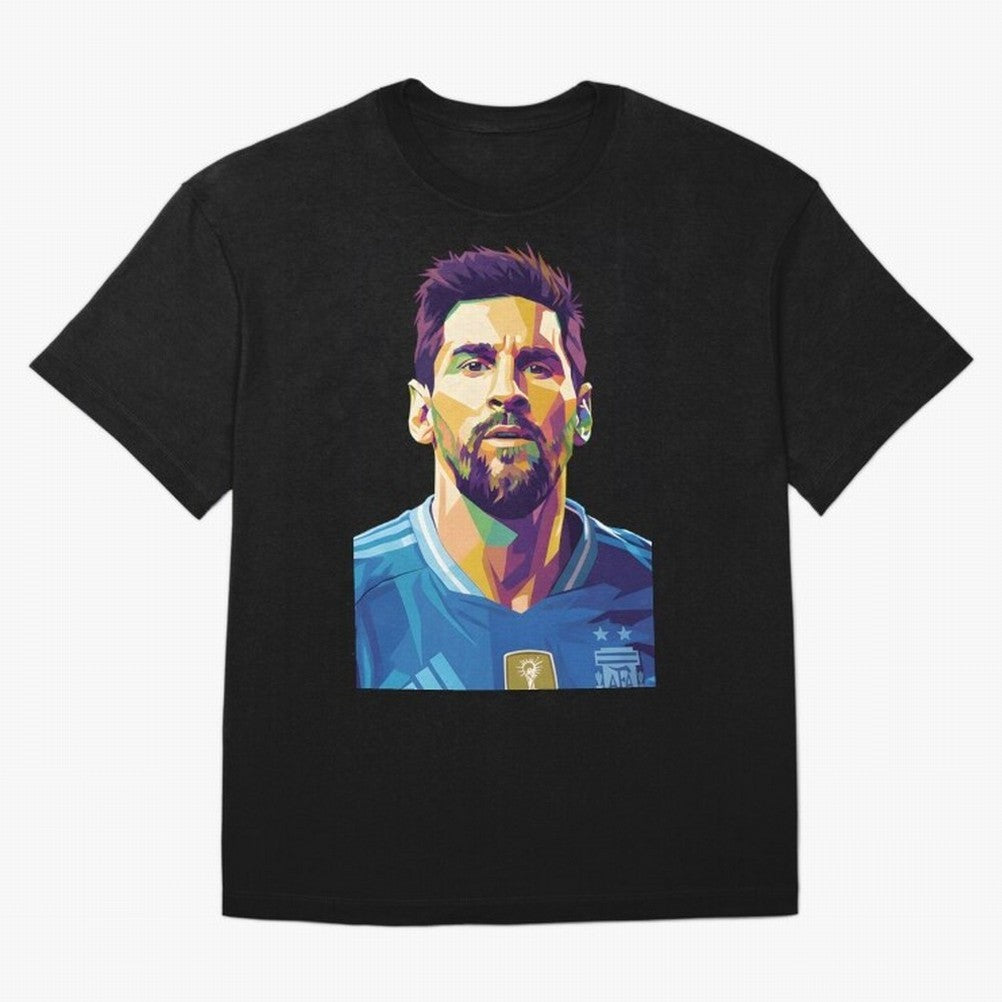 Messi wpap pop art Classic T-Shirt Fuel the FIFA World Cup 2026 Journey through Cristiano Ronaldo Highlights, England Pride, Sports Nostalgia, International Competition, Famous Players and Unforgettable Victories; Built for Supporters Chasing