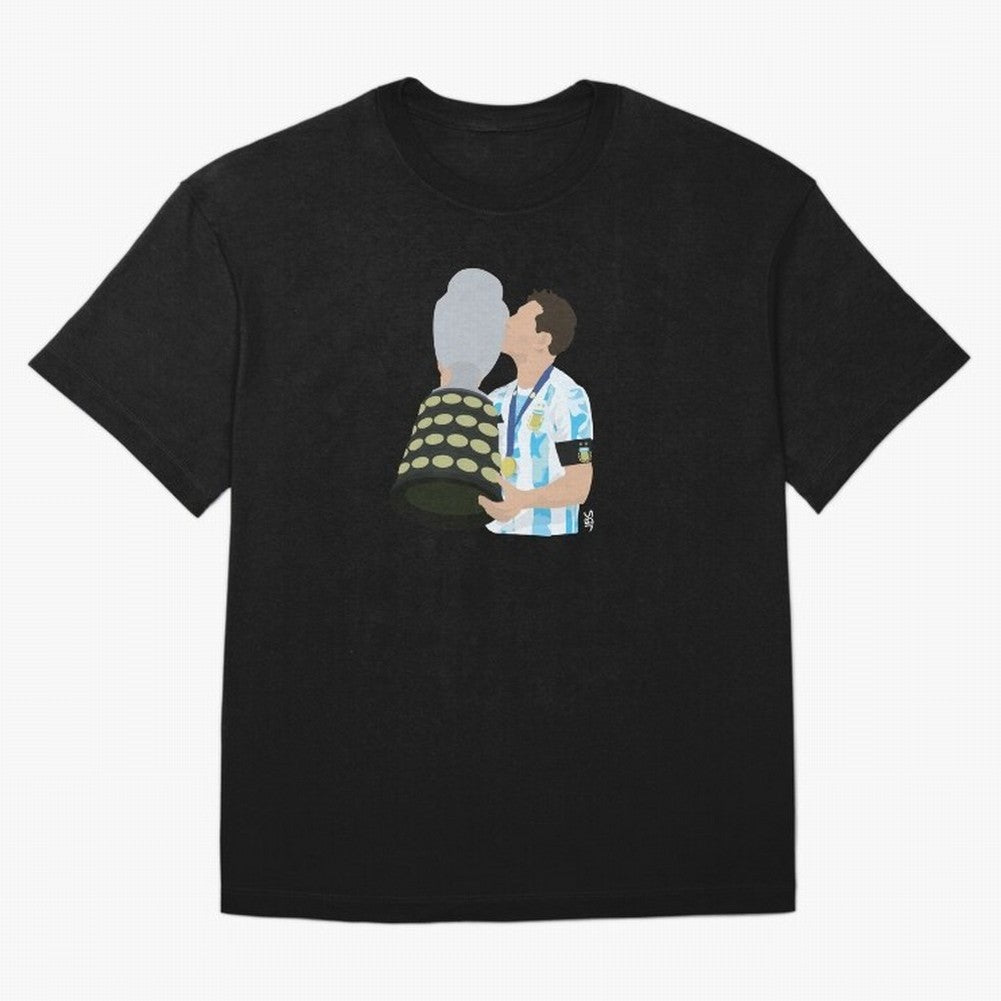 Lionel Messi Champion of America Classic T-Shirt Follow FIFA World Cup 2026 USA Canada Mexico for Fans of Neymar, Haaland and Cristiano Ronaldo and Argentina, Bringing Championship Spirit, Famous Goals, Roaring Crowds and International Football