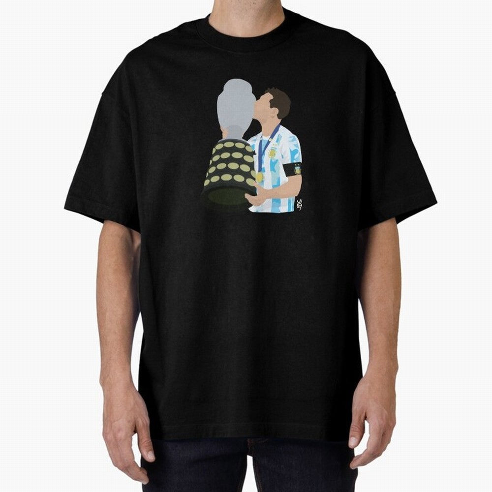 Lionel Messi Champion of America Classic T-Shirt Follow FIFA World Cup 2026 USA Canada Mexico for Fans of Neymar, Haaland and Cristiano Ronaldo and Argentina, Bringing Championship Spirit, Famous Goals, Roaring Crowds and International Football