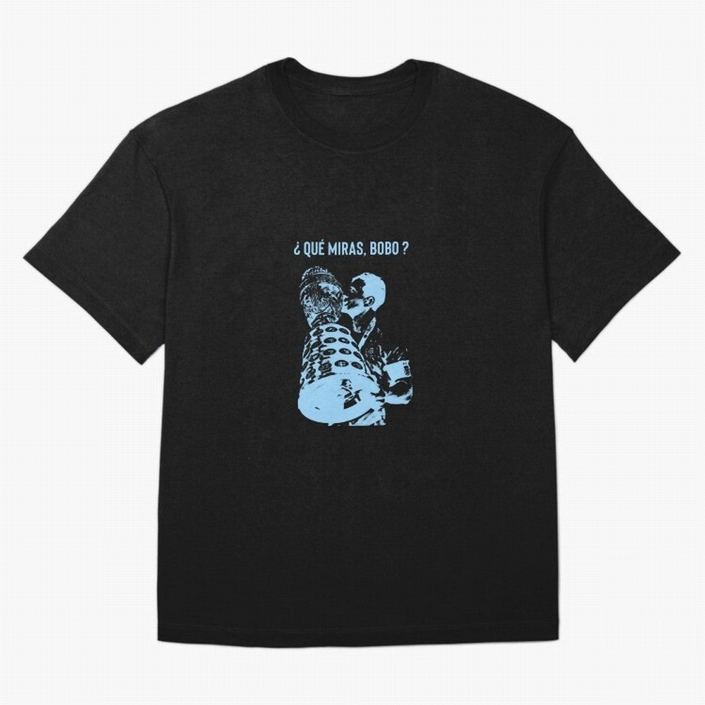 ?Que miras bobo? Oversized T-Shirt Carry the Colors and Pride of the FIFA World Cup 2026 Journey through Cristiano Ronaldo, Haaland and CR7 Highlights, France and Portugal Pride, Vintage Soccer Flavor, Modern Football Stars, National Flags and