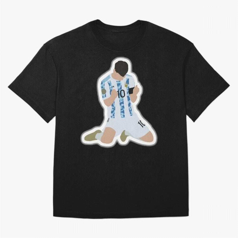 Messi Pop Art Portrait Classic T-Shirt Live the Energy of the FIFA World Cup 2026 Group Stage Journey through Mbappe Highlights, Portugal Pride, Goal Celebration Energy, Supporter Heritage, Football Icons and Worldwide Tournament Joy; Perfect for