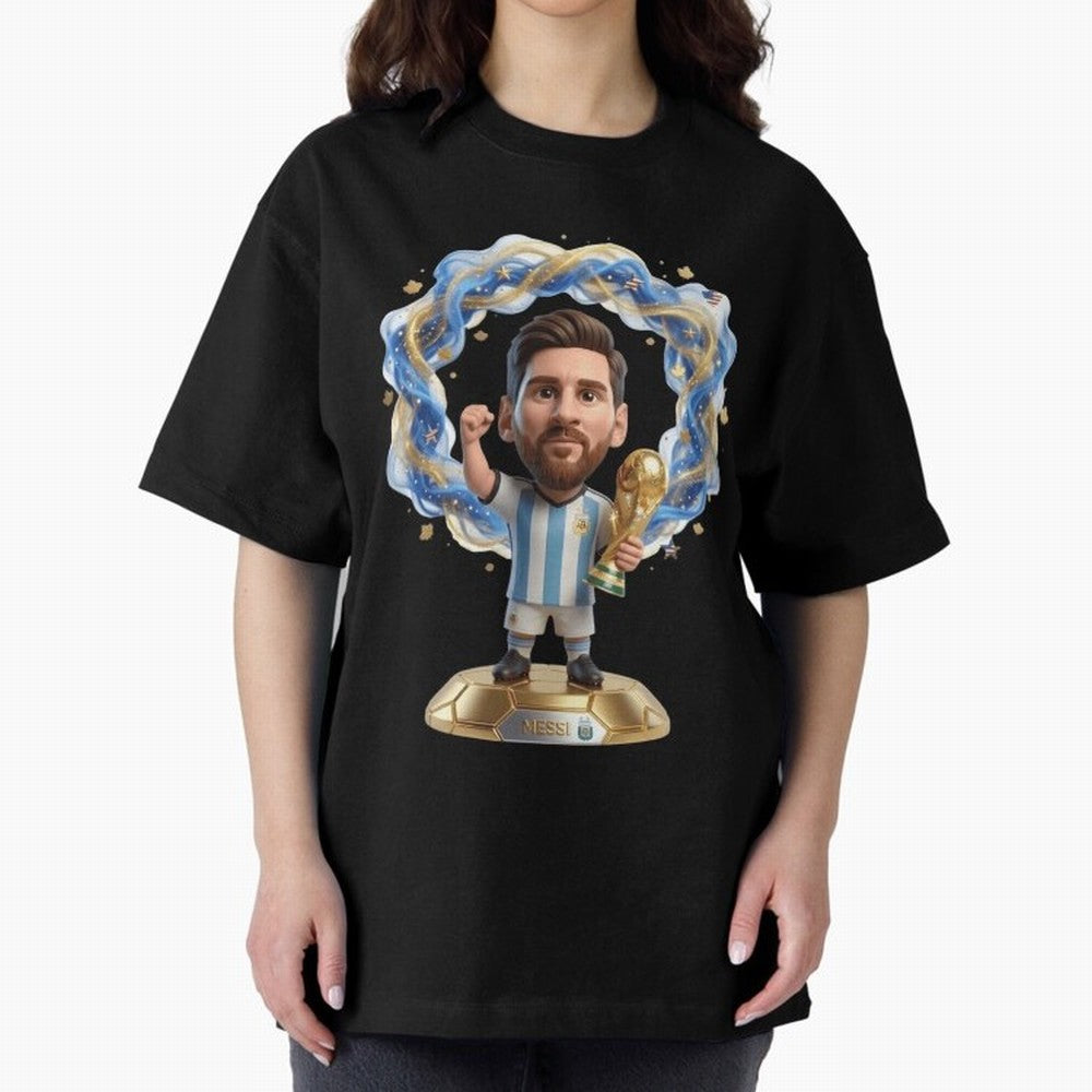 Messi Argentina 2026 - Legend Soccer Chibi 3D Classic T-Shirt Show Fan Pride Across the FIFA World Cup 2026 Journey through Messi Highlights, Argentina, France and Brazil Pride, Champion Mindset, Group Stage Buzz, Knockout Tension and Passionate