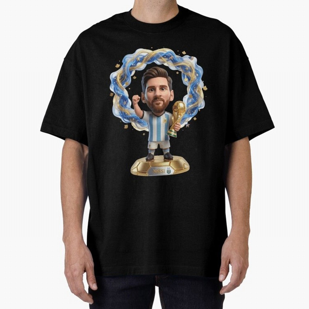 Messi Argentina 2026 - Legend Soccer Chibi 3D Classic T-Shirt Show Fan Pride Across the FIFA World Cup 2026 Journey through Messi Highlights, Argentina, France and Brazil Pride, Champion Mindset, Group Stage Buzz, Knockout Tension and Passionate