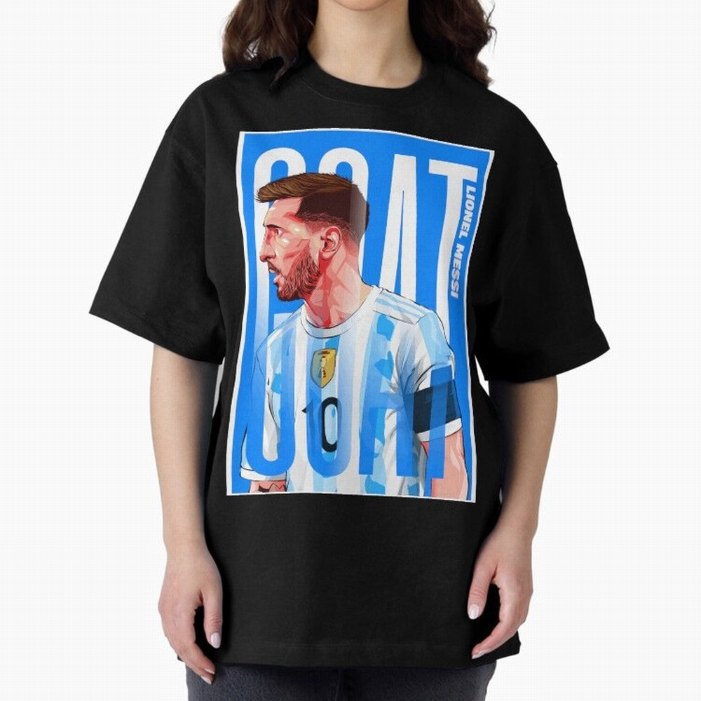 Messi The GOAT Classic T-Shirt Make Every Kick Count in the FIFA World Cup 2026 USA Canada Mexico Journey through Haaland Highlights, Germany Pride, Championship Spirit, Famous Goals, Roaring Crowds and International Football Unity; Created for
