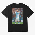 Lionel Messi In Qatar Wolrd Cup Classic T-Shirt Represent Football Lovers during FIFA World Cup 2026 USA Canada Mexico Spirit, Inspired by Argentina, France and Brazil, Neymar, Classic Soccer Heritage, Championship Pressure, Fan Loyalty and
