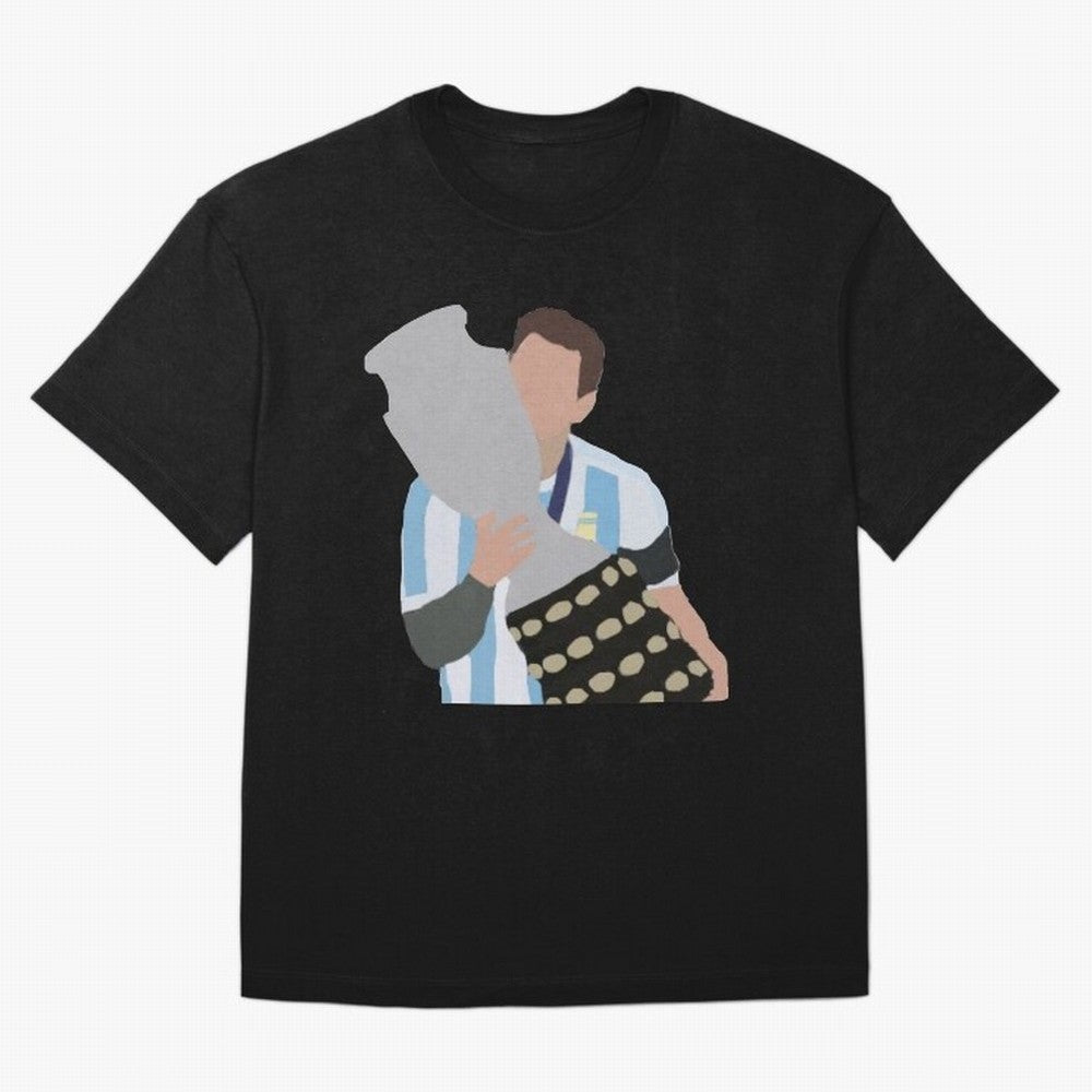 Messi with copa America Classic T-Shirt Relive Match Day Hype around FIFA World Cup 2026 USA Canada Mexico, Neymar, England, France and Netherlands, Champion Mindset, Group Stage Buzz, Knockout Tension and Passionate Fan Culture; Ideal for Football