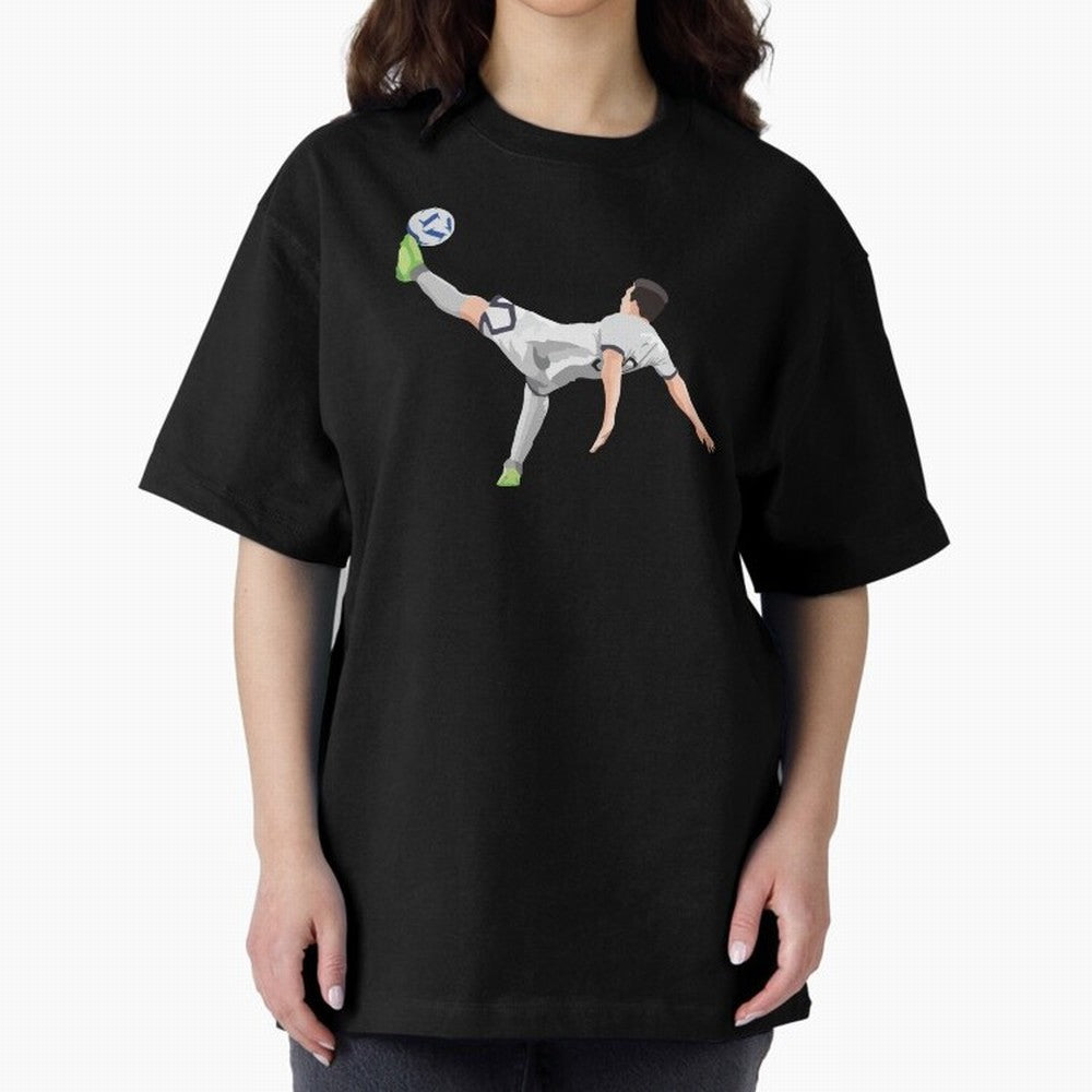Messi Bicycle Kick Oversized T-Shirt Celebrate Golden Goal Energy in the FIFA World Cup 2026 USA Canada Mexico Journey through Mbappe and Neymar Highlights, England and Germany Pride, Supporter Pride, Iconic Celebrations, Legendary Names and Global