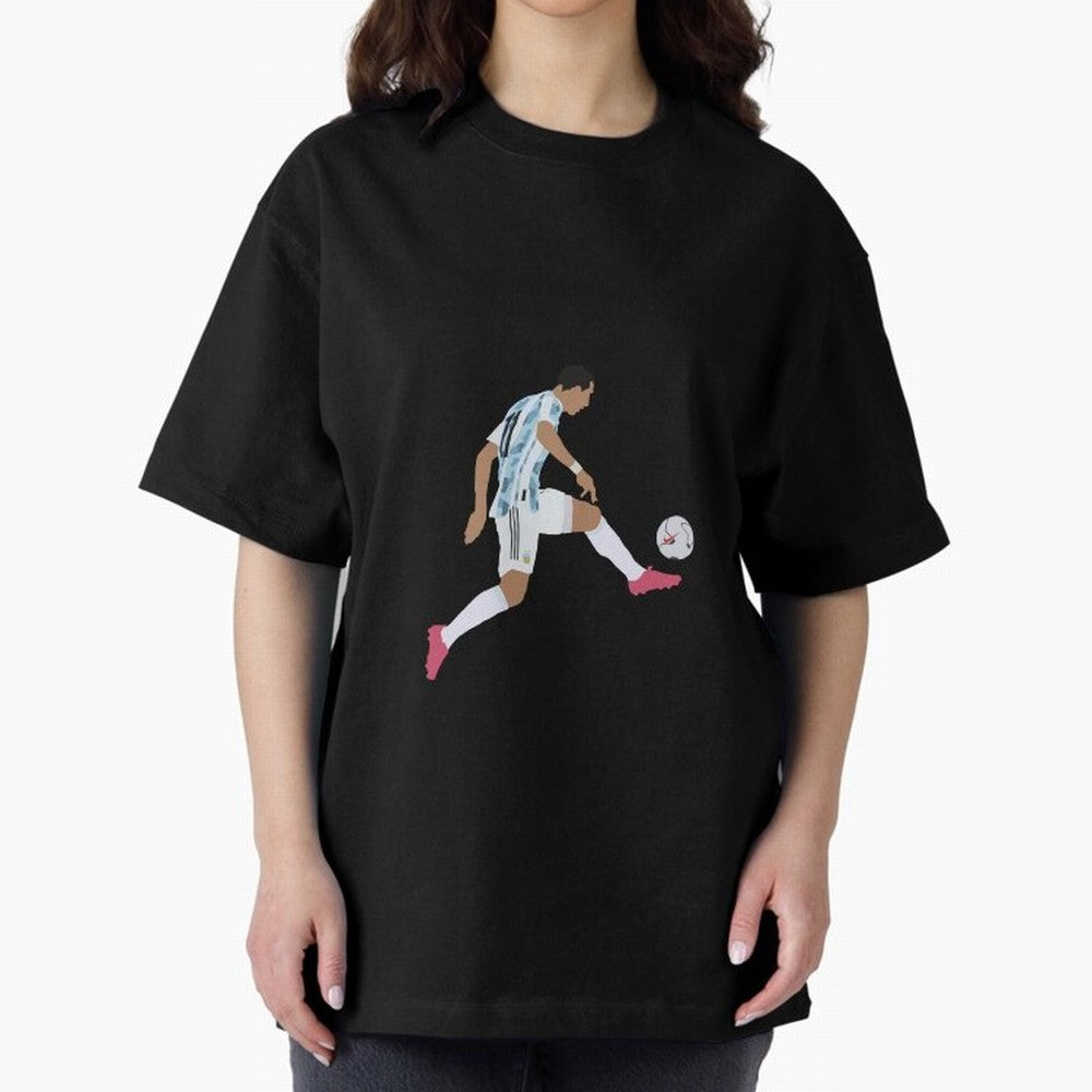 Angel Di Maria Argentina Football Player Classic T-Shirt Support the Legends of FIFA World Cup 2026 Group Stage Spirit, Connected to Spain, Haaland and Mbappe, Stadium Memories, Football Loyalty, International Chants and Championship Tradition;