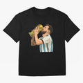 Messi Cup Oversized T-Shirt Enjoy the Biggest Football Party of FIFA World Cup 2026 for Fans of CR7 and France and Portugal, Bringing Supporter Pride, Iconic Celebrations, Legendary Names and Global Match Day Energy; Great for Supporters Who Love