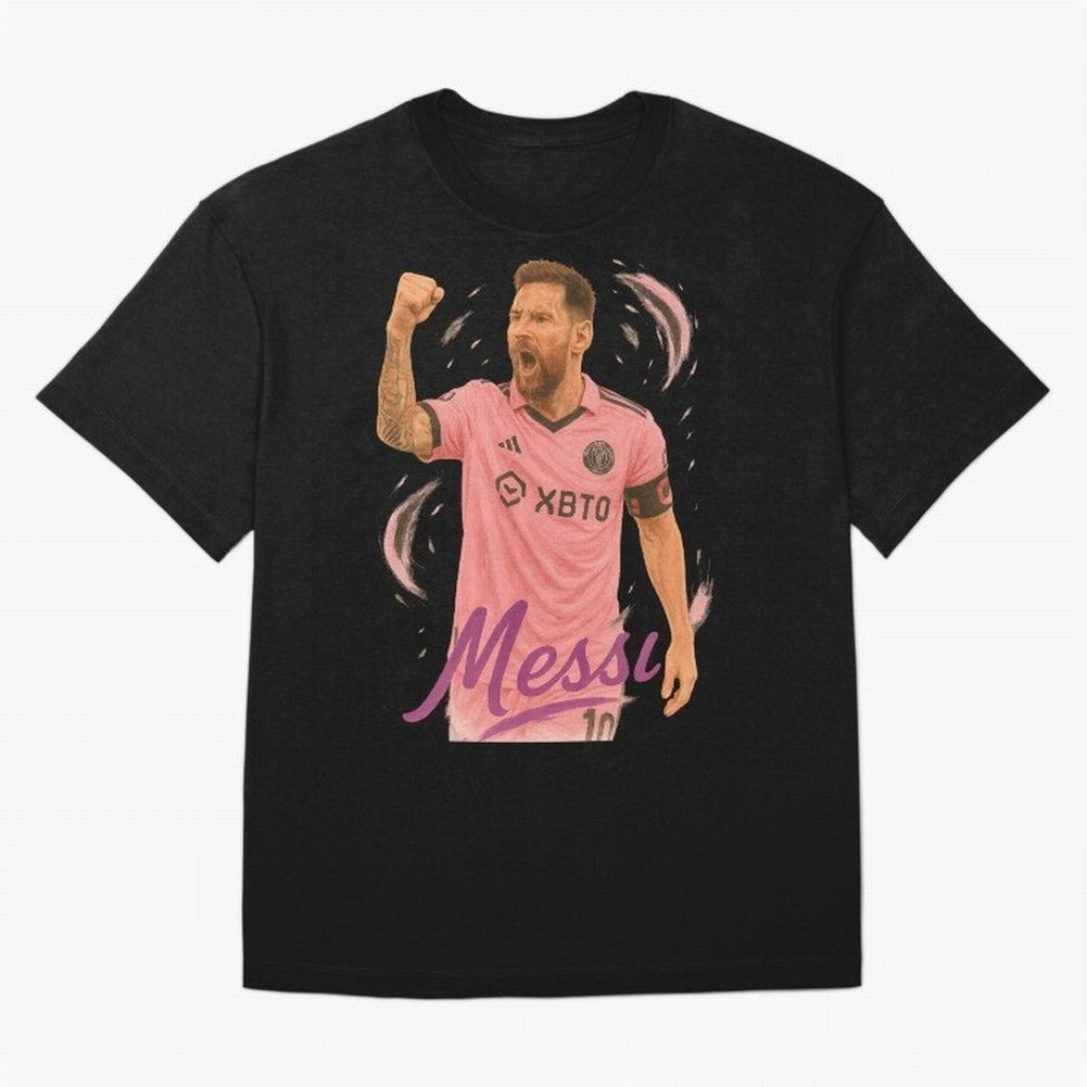Messi The GOAT Classic T-Shirt Fuel the Hype around Match Day Hype around FIFA World Cup 2026 USA Canada Mexico, CR7 and Messi, England and Germany, Football History, Final Match Energy, Crowd Noise and Once in a Lifetime Moments; Ideal for