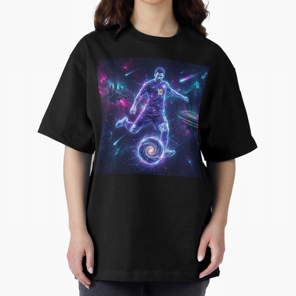 Lionel Messi The Eternal GOAT Of Another Galaxy - (Version 3) Classic T-Shirt Keep Football History Alive during FIFA World Cup 2026 Group Stage Connected to Cristiano Ronaldo, Haaland and CR7, England and Germany Energy, Football Passion,