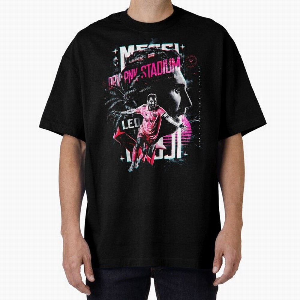 Messi The GOAT Oversized T-Shirt Represent Football Lovers during FIFA World Cup 2026 USA Canada Mexico Spirit, Inspired by Portugal, CR7, Classic Soccer Heritage, Championship Pressure, Fan Loyalty and International Pride; Built for Supporters